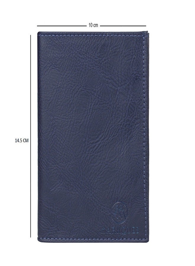 MarkQues Blue Travel Passport Case Holder Wallet (VIC-4405) - Image 3