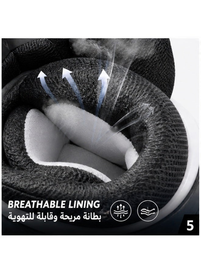 طقم كامل من أحذية التزلج على العجلات للأطفال، بعجلات مضيئة مفردة، قابل للتعديل، للأطفال الأكبر سنًا - Image 5