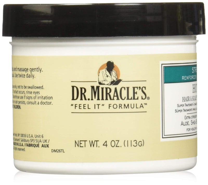 Dr. Miracle's علاج الشعر وفروة الرأس من دكتور ميركلز - تركيبة فيل إت هوت جرو 4 أونصات - Image 1