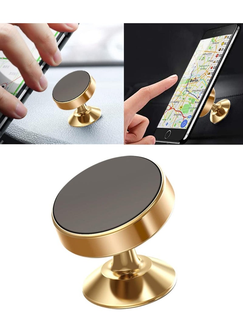 Digitplus - Magnetic Car Phone Mount Gold - Image 1