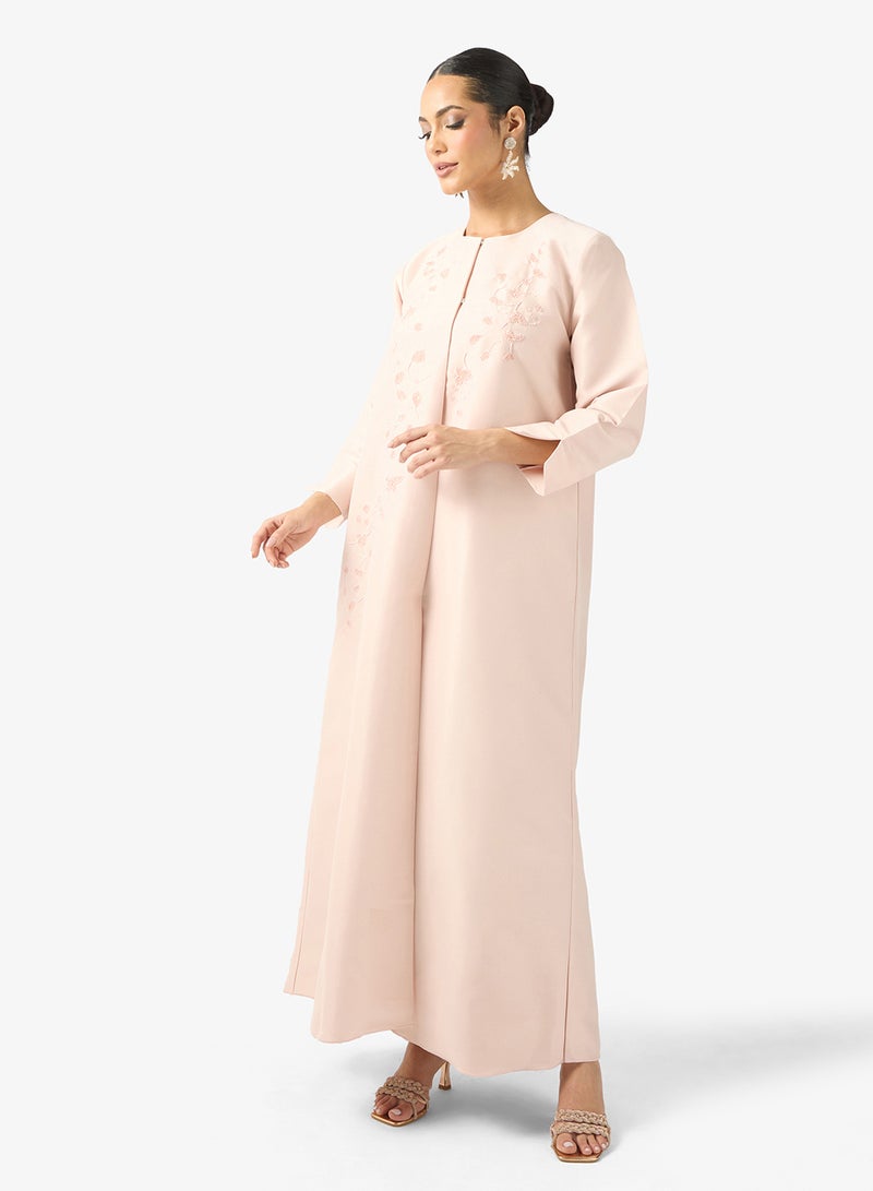 Khizana Embellished Abaya & Sheila - Image 1