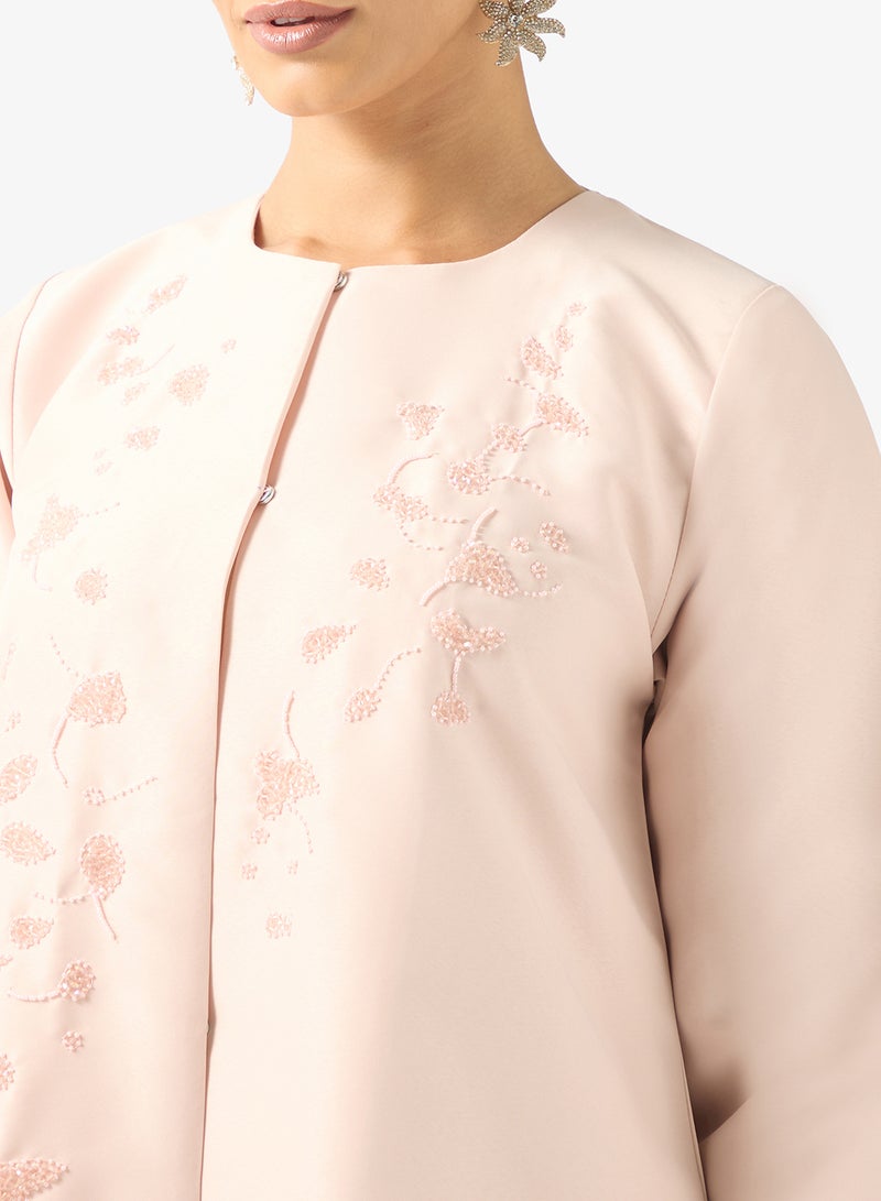 Khizana Embellished Abaya & Sheila - Image 3