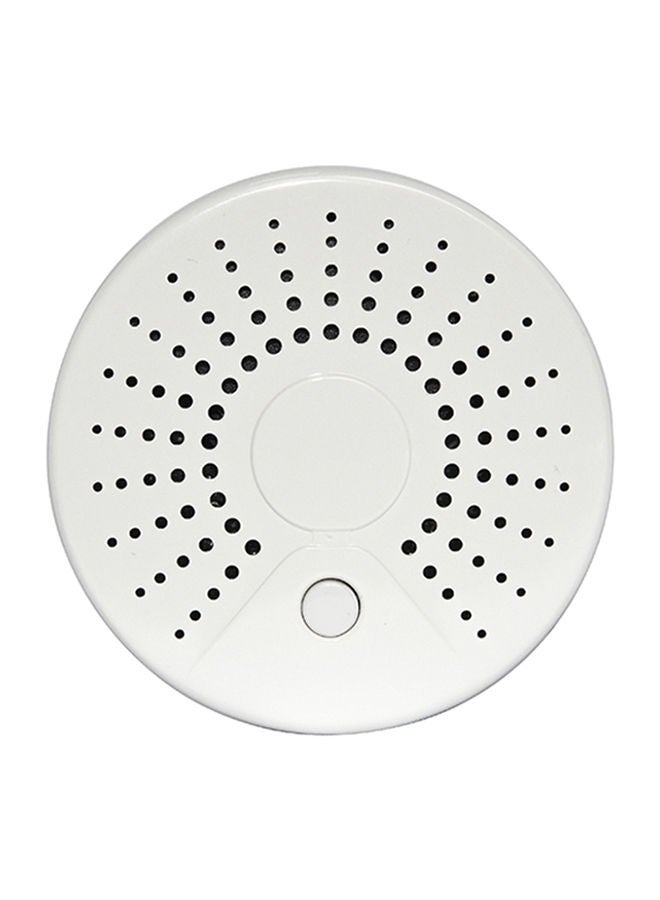 NIBEMINENT Smart Smoke Temperature Sensor Alarm White 71 x 29millimeter - Image 1