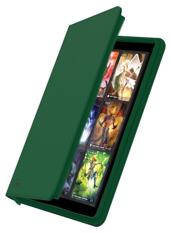 Ultimate Guard Zipfolio 360-18-Pocket XenoSkin Green - Image 3