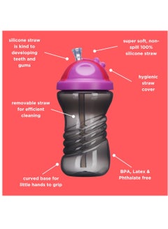 Vital Baby Hydrate Kids Flip Spout Cup 380 Ml Fizz  - Image 5