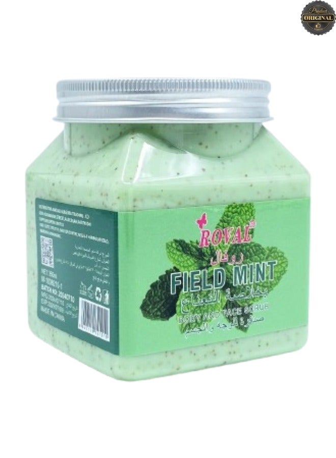 روفال 3 قطع مقشر للجسم والوجه بنكهة النعناع البري - Image 2