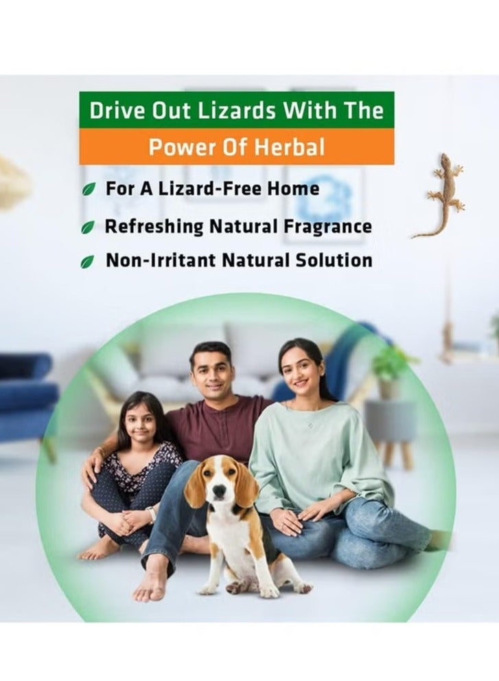 جيكو بخاخ طارد للوزغ - تركيبة تدوم طويلاً، يطرد الوزغ والآفات بفعالية، مناسب للمنزل/المطبخ، مناسب لمجموعة متنوعة من طاردات الحشرات (العناكب والصراصير والنمل)، سهل الرش - 500 مل - Image 5