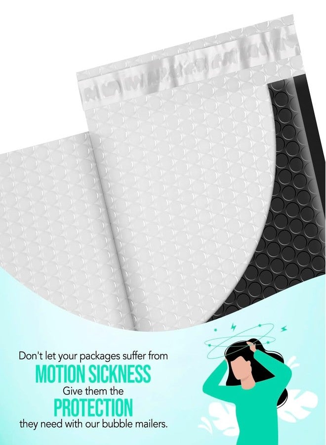 GSSUSA Black Bubble Mailers 5x10" Small Padded Envelopes 100 Pack Usable Size 5X9" Bubble Shipping Envelopes,Strong Adhesion Padded Mailer,Self-Seal Bubble Envelopes for Small Business. - Image 5