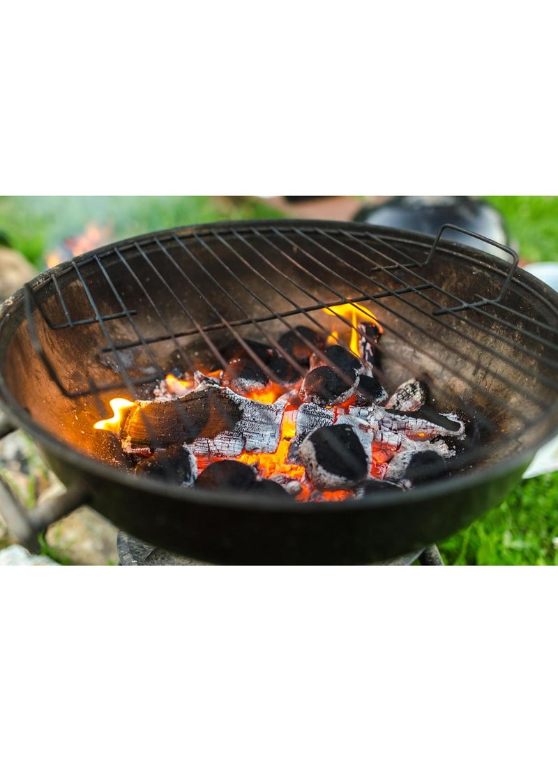 Natural Wood Charcoal for BBQ & Grilling, Long-Lasting Charcoal Briquettes for Barbecue, Cooking and Outdoor Use, 0.5 kg - Image 4