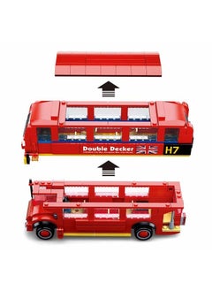 Sluban Sluban - Model Bricks Red London Double-Decker Bus 382 Pieces - M38-B0708  - Image 4