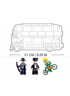 Sluban Sluban - Model Bricks Red London Double-Decker Bus 382 Pieces - M38-B0708  - Image 5
