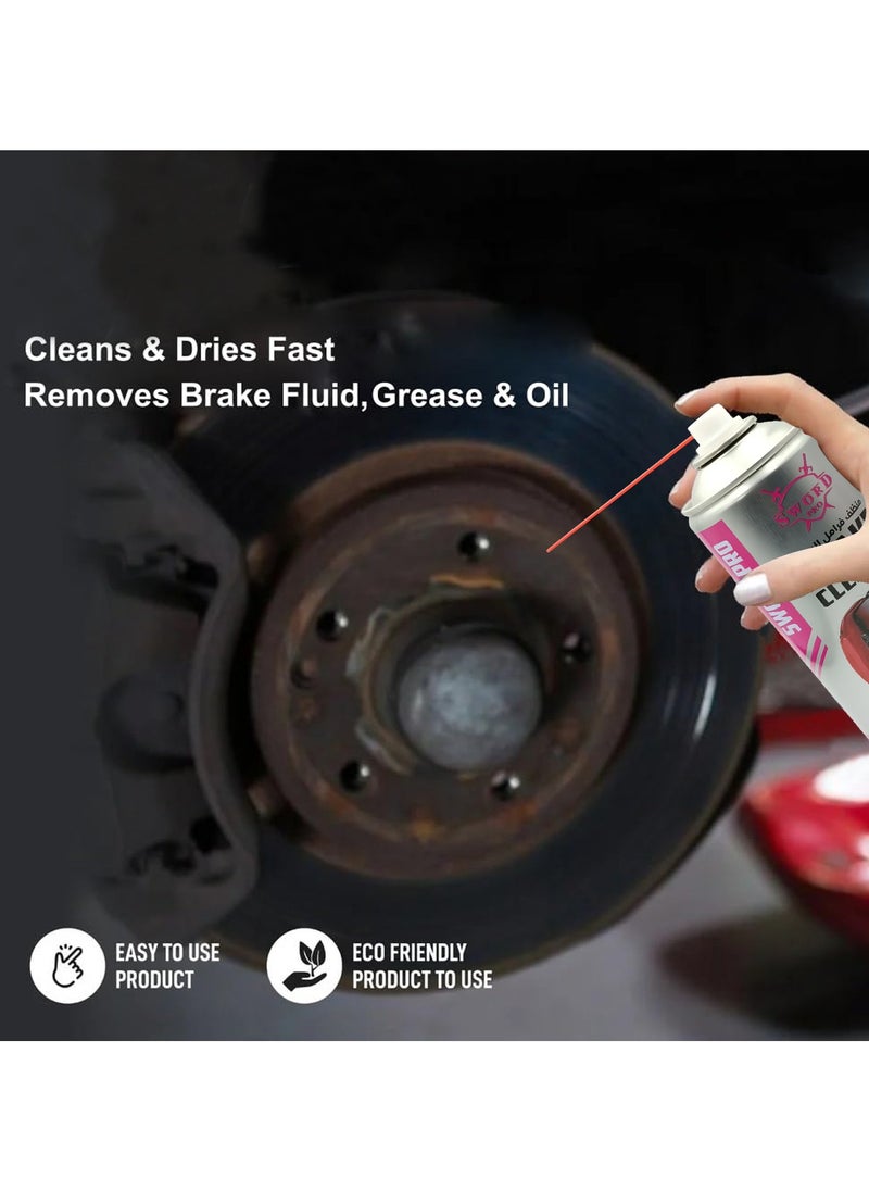 Includes three 450ml cans of Brake Cleaner suitable for multiple cleaning sessions or workshop use.