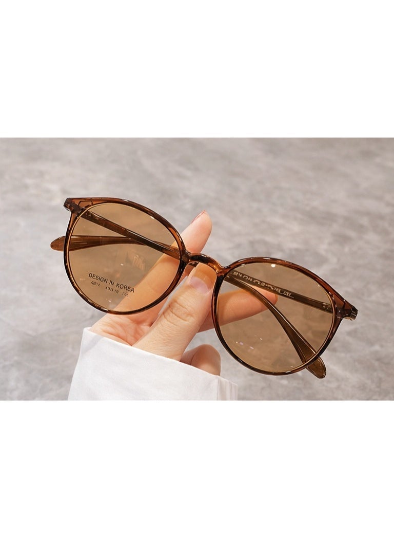 GT-Wheel Photochromic Sunglasses for Men and Women, Lenses Change Color , Blue Light Blocking & UV Protection Reading Glasses, Day Night Sunglasses Brown - Image 4