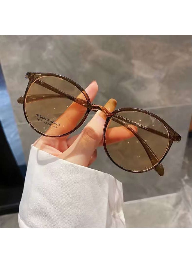 GT-Wheel Photochromic Sunglasses for Men and Women, Lenses Change Color , Blue Light Blocking & UV Protection Reading Glasses, Day Night Sunglasses Brown - Image 2