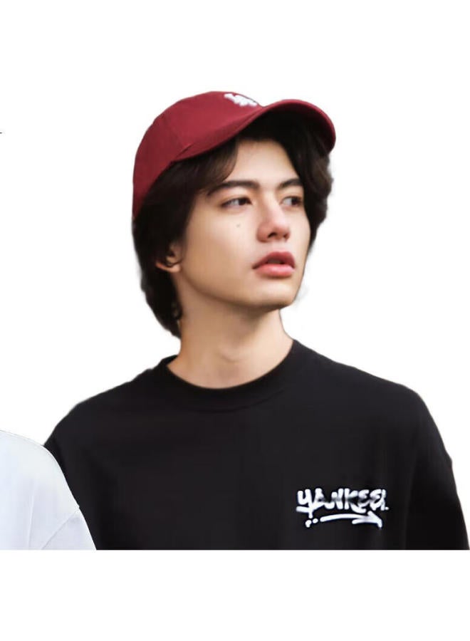 MLB Baseball Cap Unisex [Female Star Yu Shuxin Same Style] Duck Tongue Cap Soft Top 3Acp7701N-50Cgs-F - Image 3