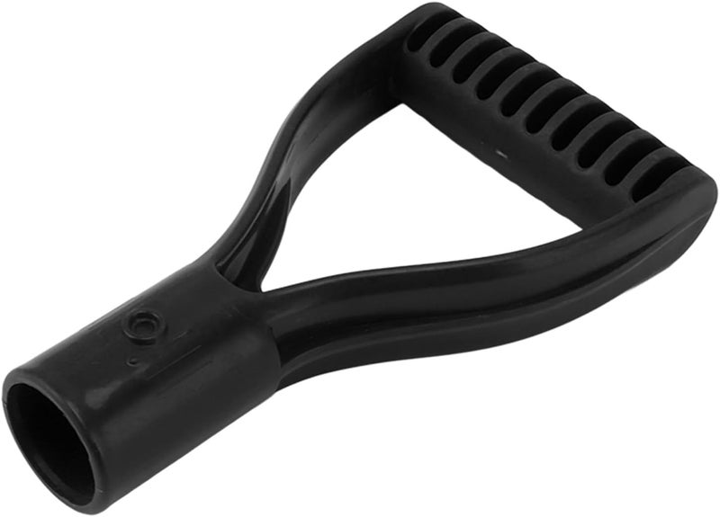 Snow Shovel Durable Plastic Spade Handle Replacement for Digging Raking 3.2cm Inner Diameter for Snow Shovel for Garden Accessories (Black) - Image 2