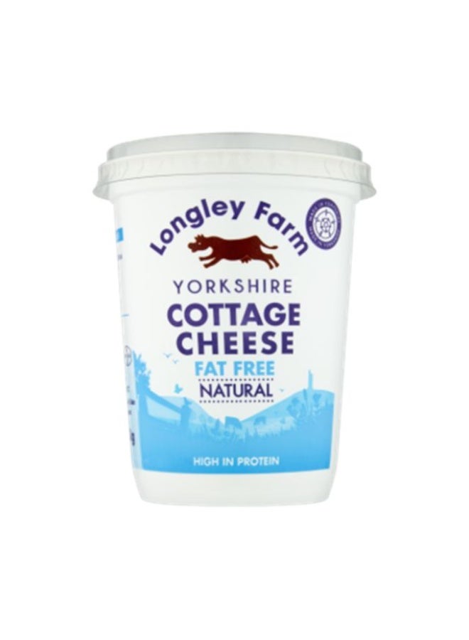 Longley Farm Cottage Cheese, Natural - 450g, UK - Image 1