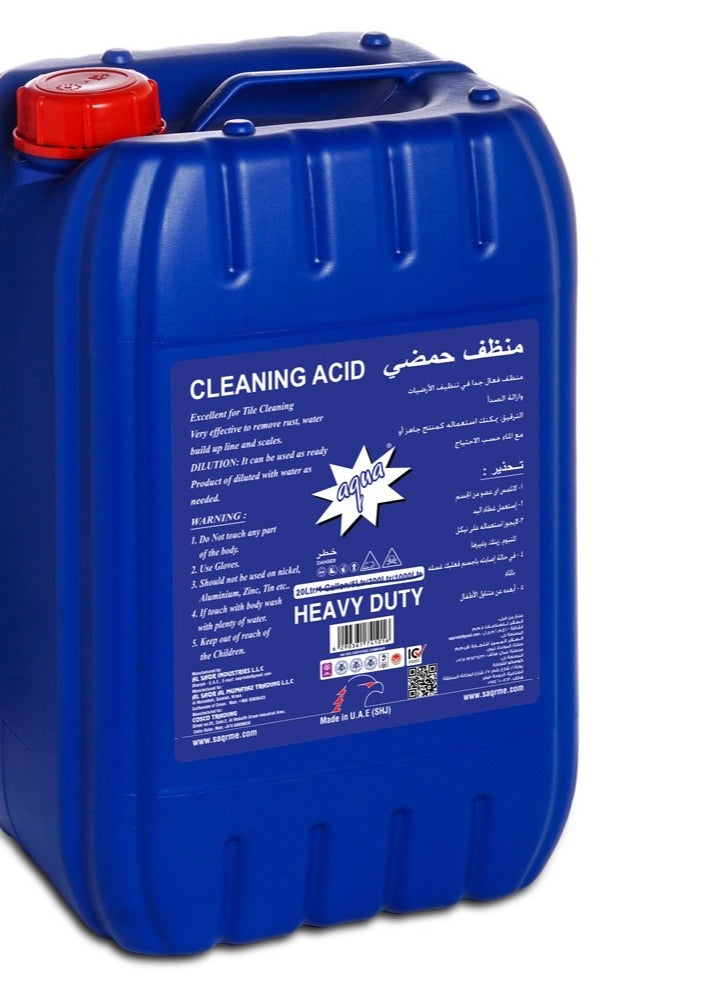 Aqua - Cleaning Acid – Heavy-Duty Cleaner 20 Litre - Image 1