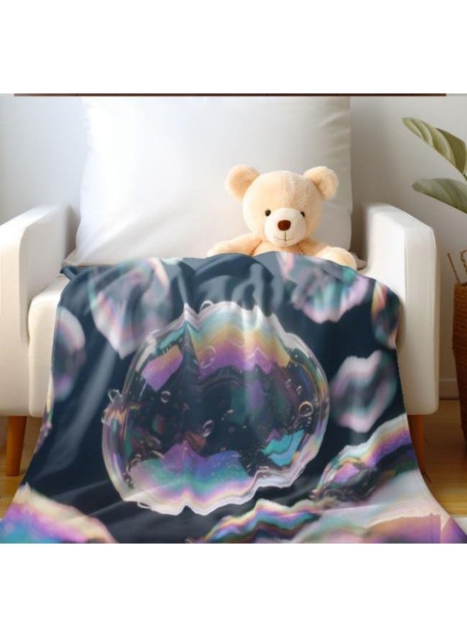 عام بطانية رقيقة من الفانيلا الكرتونية للأطفال أو الطلاب (دافئة ومريحة ومناسبة للنوم والألعاب) 100 سم * 150 سم - 1045 - Image 5