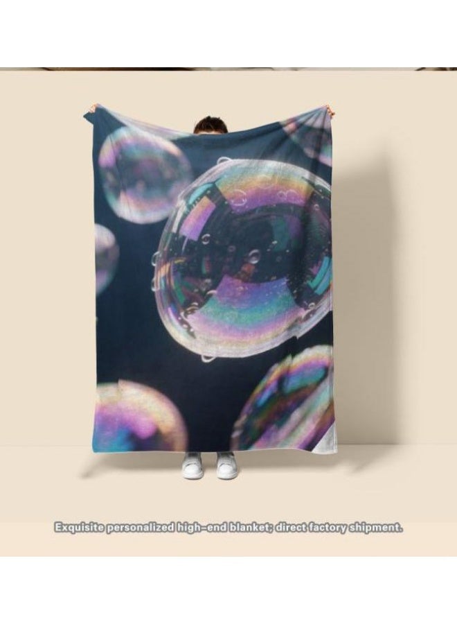 عام بطانية رقيقة من الفانيلا الكرتونية للأطفال أو الطلاب (دافئة ومريحة ومناسبة للنوم والألعاب) 100 سم * 150 سم - 1045 - Image 4