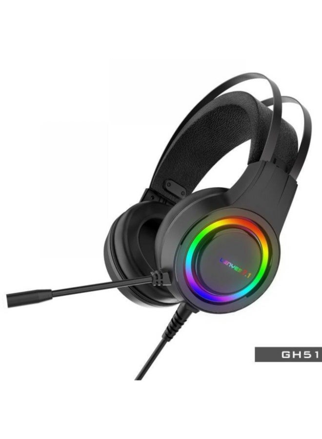 Lenyes GH57 Wired Gaming Headset with Microphone - Image 2