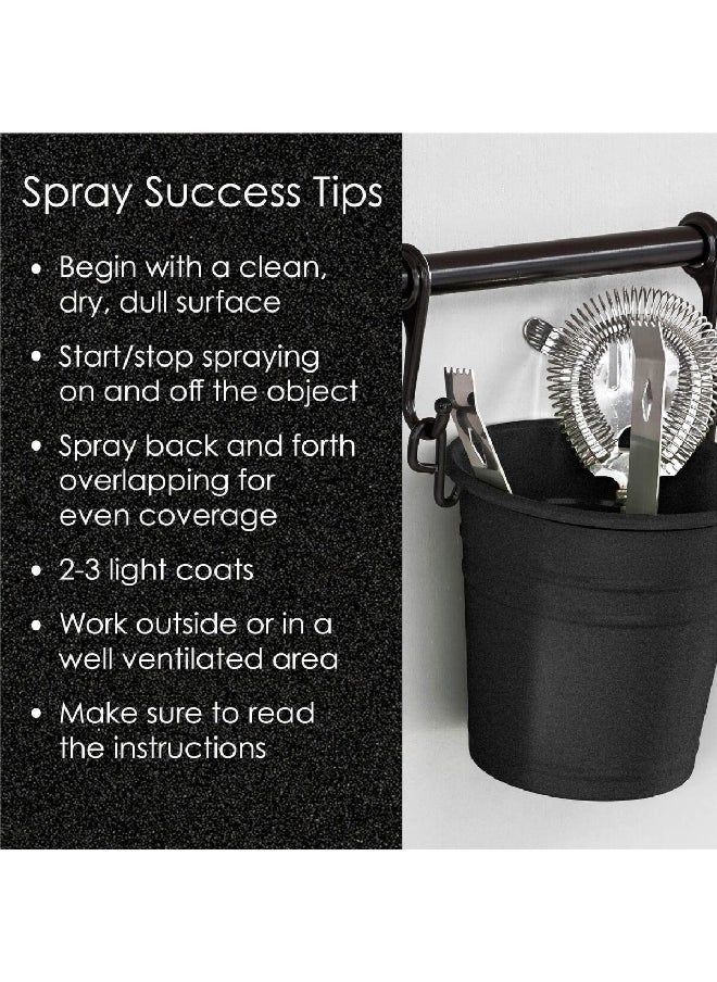 KRYLON - Fusion All-in-One Indoor and Outdoor Spray Paint and Primer Black 12oz K02776007 - Image 1