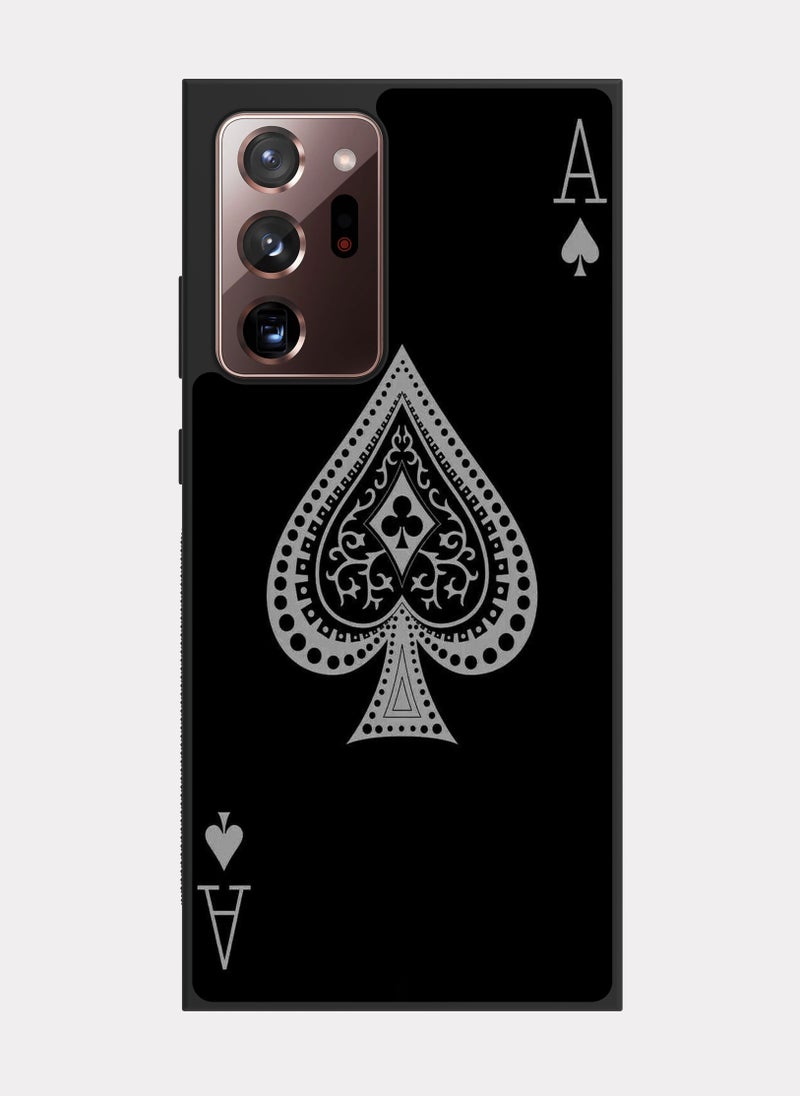 PXLAAT Samsung Galaxy Note 20 Ultra case cover Ace Spade - Image 1