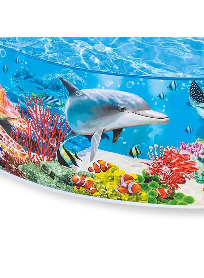 INTEX Deep Sea Blue Snapset Kiddie Swimming Pool - Image 5