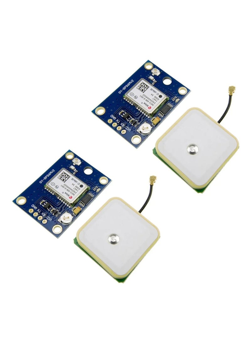 2 × GY-NEO6MV2 وحدة GPS 3V-5V لأردوينو APM 2.5 - Image 4