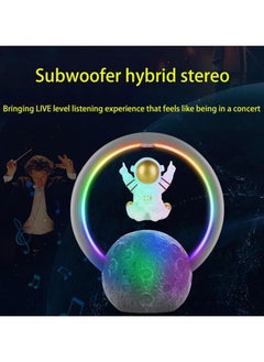 General Bluetooth audio, 360 degree rotation, 7 colors, 1200mah rechargeable lithium battery, faster transmission, suitable for home office decoration  - Image 5