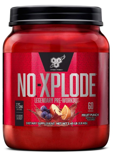 NO-Xplode,  Pre-Workout , Fruit Punch, 60 Servings-2.45 Lb