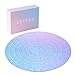 ZZYFGH Round Jigsaw Puzzle Impossible Challenge 120 Pieces Color Changing Iridescent Acrylic Difficult Puzzles Game for Adult - Image 2