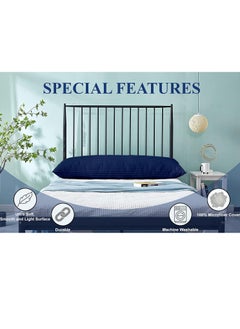DubaiGallery Princess Long Body Pillow 1pc, Breathable & Ultra Soft Size: 45 x 120 cm  - Image 4