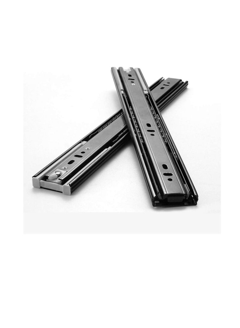 Soft Closing Steel Ball Bearing Drawer Slide Rail Runner (22 inch (55cm))  - Image 1