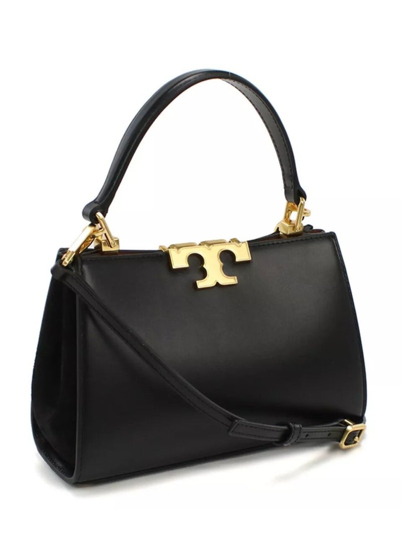 Burch Tory  Eleanor Leather Suede Trimmed Shoulder Crossbody Tote Bag - Image 2