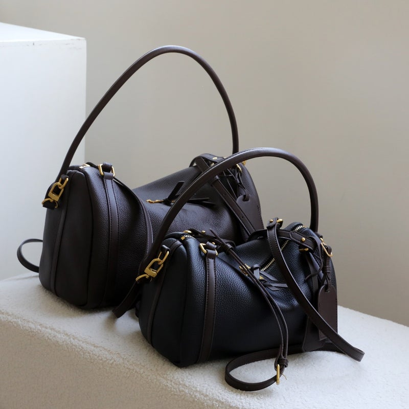 Women's Genuine Leather Boston Pillow Bag - Image 2