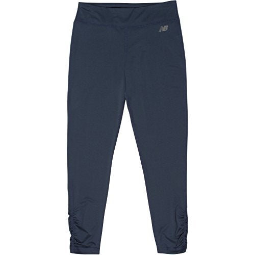 New Balance Girls' Big Athletic Tights, Gray, 14 - Image 5