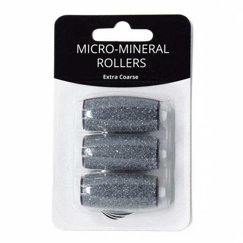Own Harmony Extra Coarse 3 Refill Rollers Best Fit For Electric Callus Remover Cr900 For Men - Pedicure File Tools Foot Care - Replacement Refills 3 Pack - Image 1