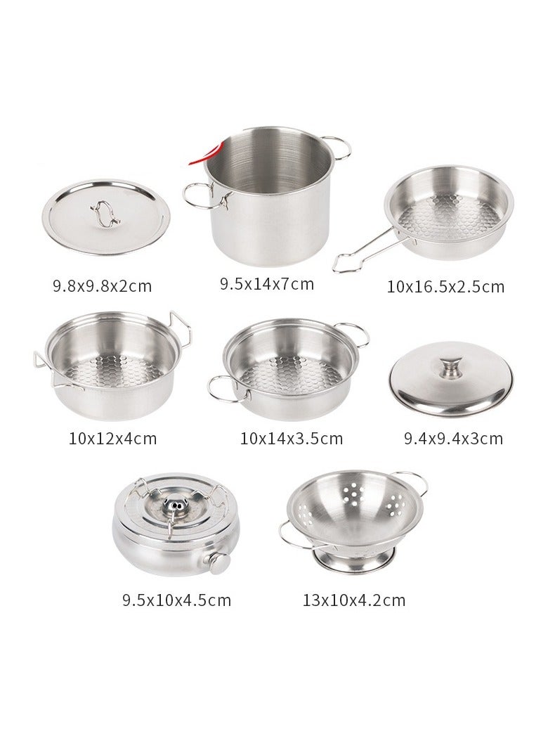 مجموعة الطبخ للأطفال مع طباخ وقبعة - Image 3