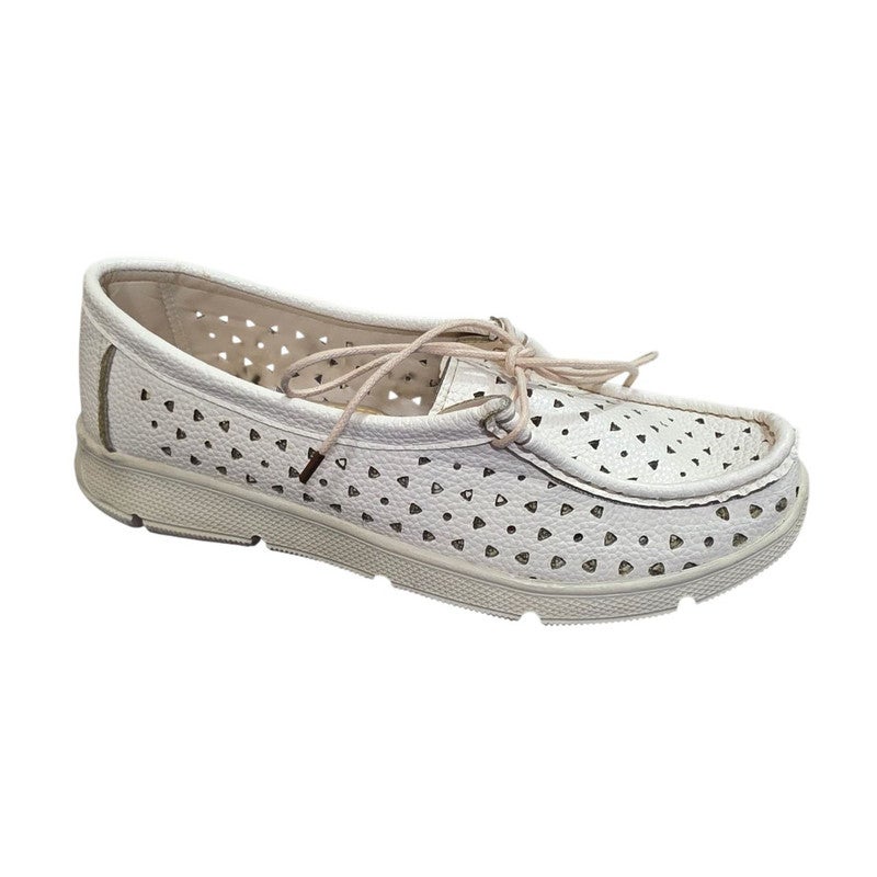 Karisma Women Soft Leather Wedge Cut Out - Image 1