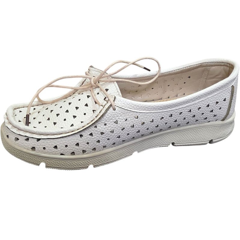 Karisma Women Soft Leather Wedge Cut Out - Image 3