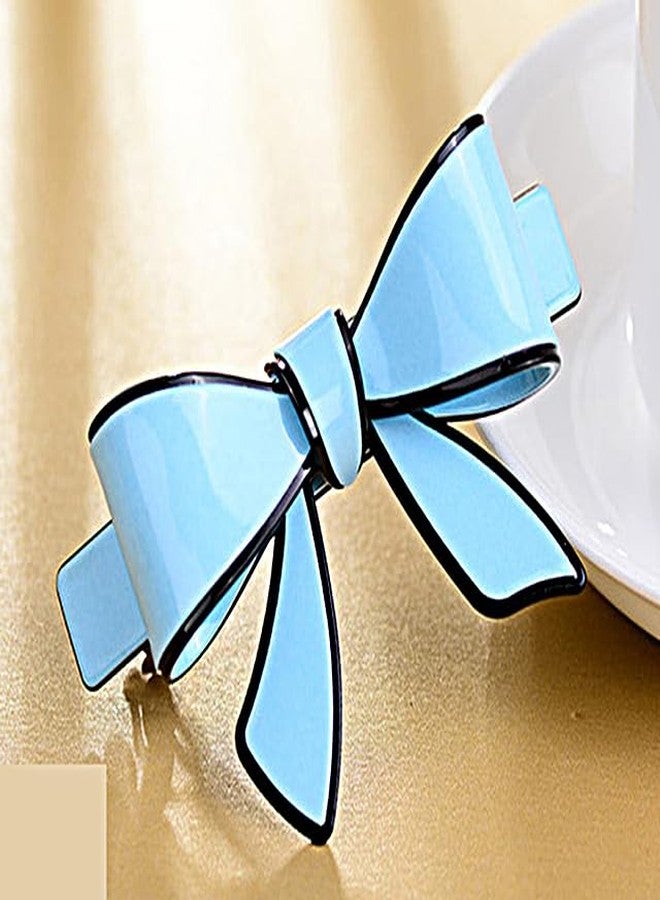 KIDWILL Hair Accessories, Blue Butterfly Hair Clip, Butterfly Hair Clutches, Hair Clip for Women, Hair Butterfly for Long Thick Hair, Hair Clip for Girls, Comfortable Bow Shaped Hair Style Accessories - Image 5