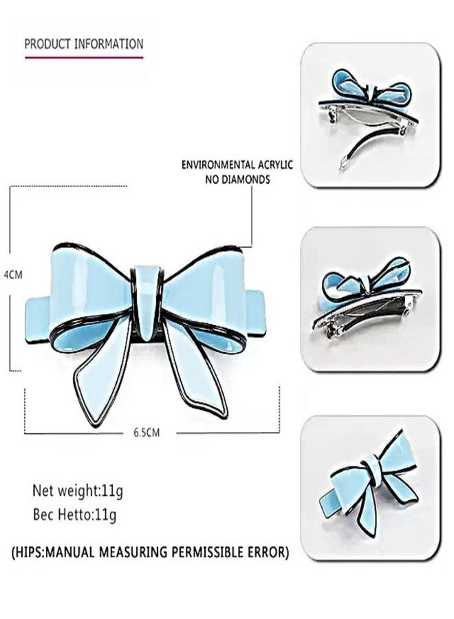 KIDWILL Hair Accessories, Blue Butterfly Hair Clip, Butterfly Hair Clutches, Hair Clip for Women, Hair Butterfly for Long Thick Hair, Hair Clip for Girls, Comfortable Bow Shaped Hair Style Accessories - Image 2