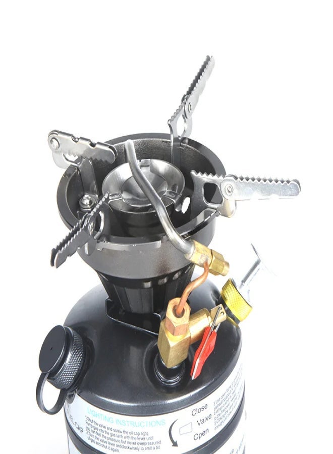 BRS Portable One-piece Outdoor Gasoline Stove Camping Picnic Hiking Burner - Image 4