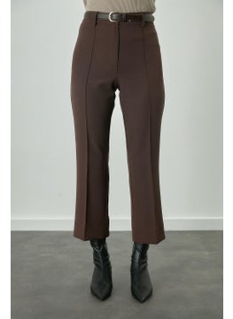Manuka Straight Cut Trousers Bitter Brown  - Image 2