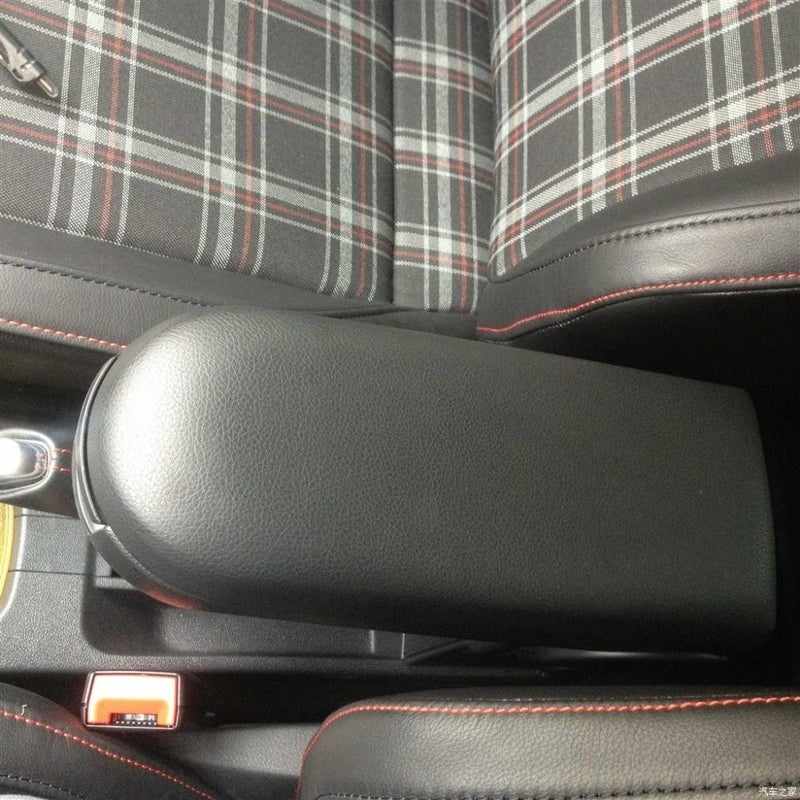 Black Center Armrest Console Cover Compatible with VW Golf Jetta Passat B5 1999 2005 - Image 5