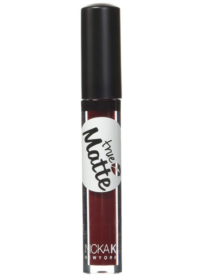 Nicka K New York Nicka K True Matte Lip Color - NTM03 Wine Berry - Image 2