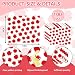 Whaline 100 Pcs Apples Wax Paper Deli Paper Sandwich Wrap Tissue Waterproof OilProof Picnic Liner for Back to School Party Home Kitchen Food Supplies 98 x 83 Inch - Image 4