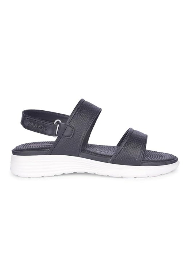 Liberty Healers SOFIA-2E Casual Sandal For Women With PU Upper | Lightweight, Durable & Non-Slip | Stylish & All Purpose | Molded EVA Insole | Travel Friendly | Comfortable Footbed - Image 3