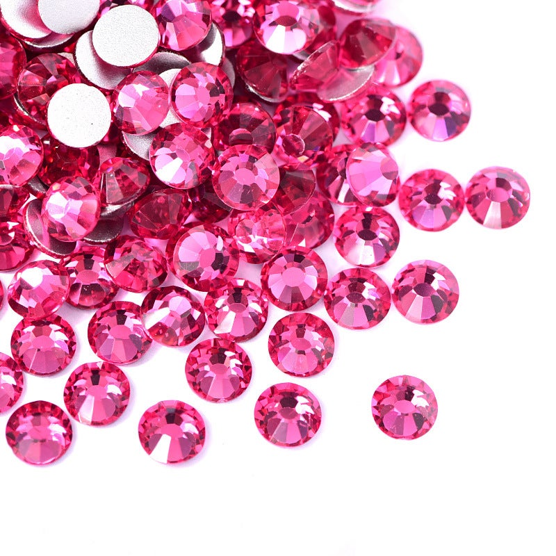 Decorative Rhinestones Flatback Crystals Accessories P29 Rose Red 